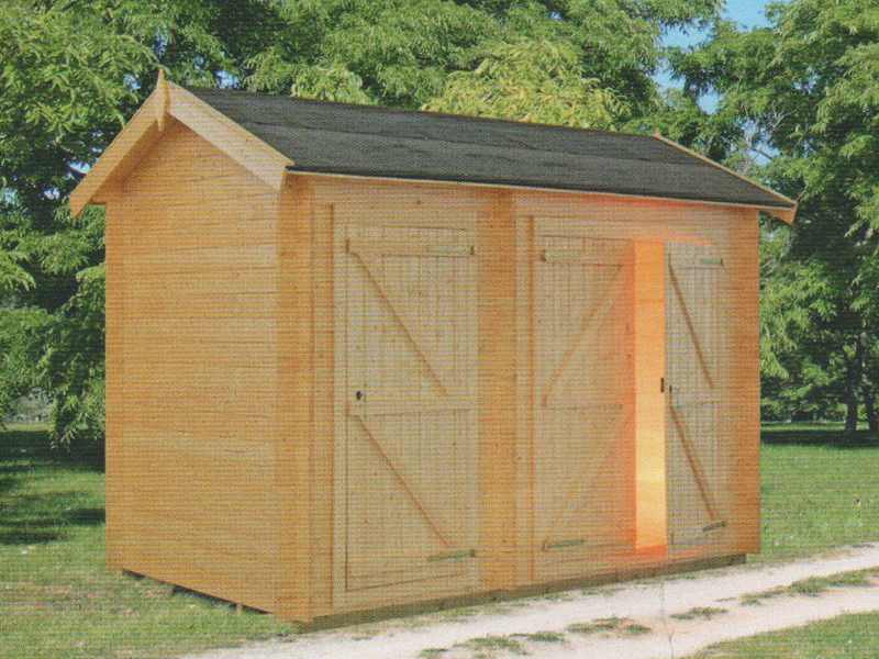 Casetta in legno Polly